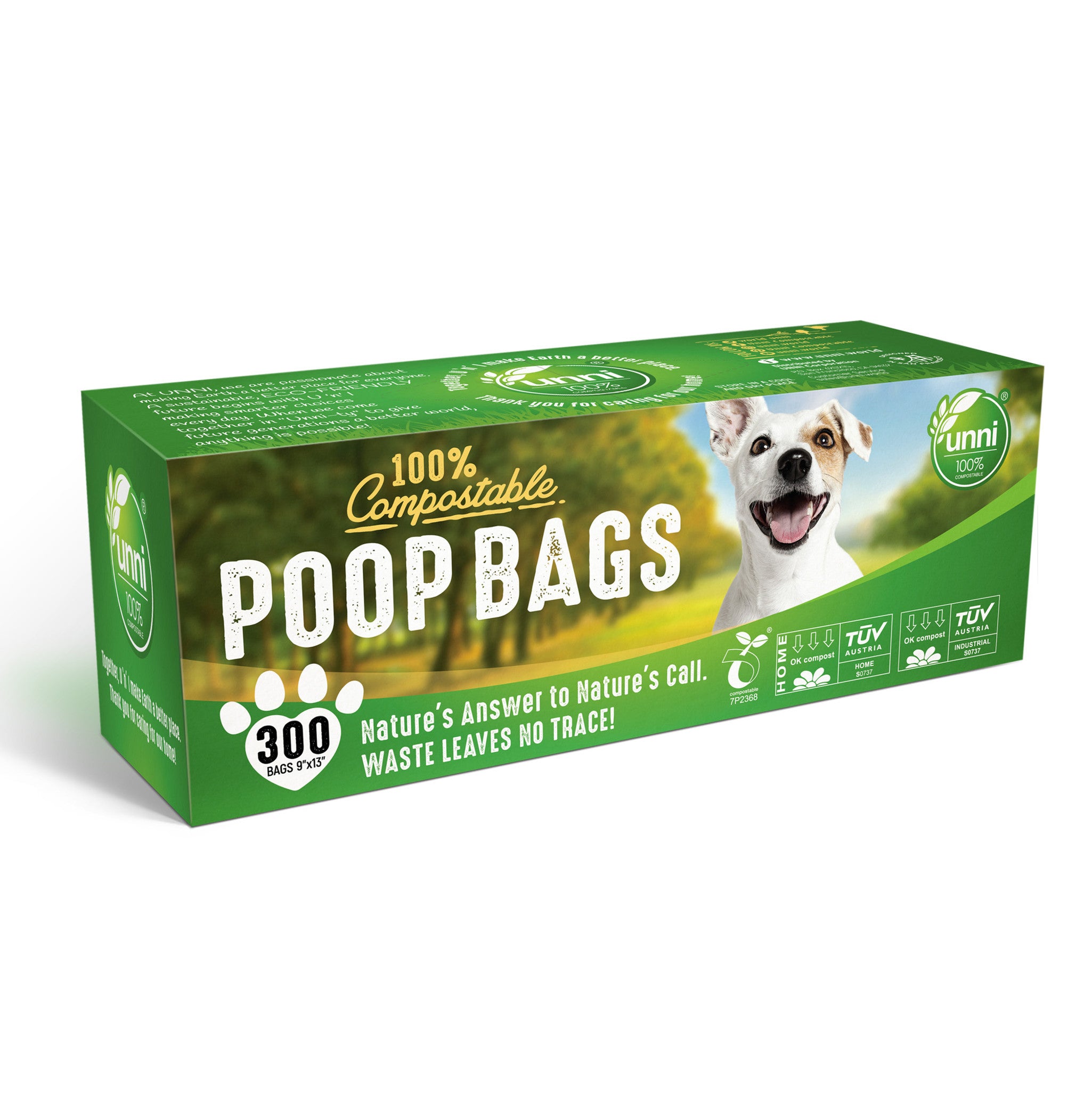 Dog Waste Poop Bags, 300 Bags on a Single Roll