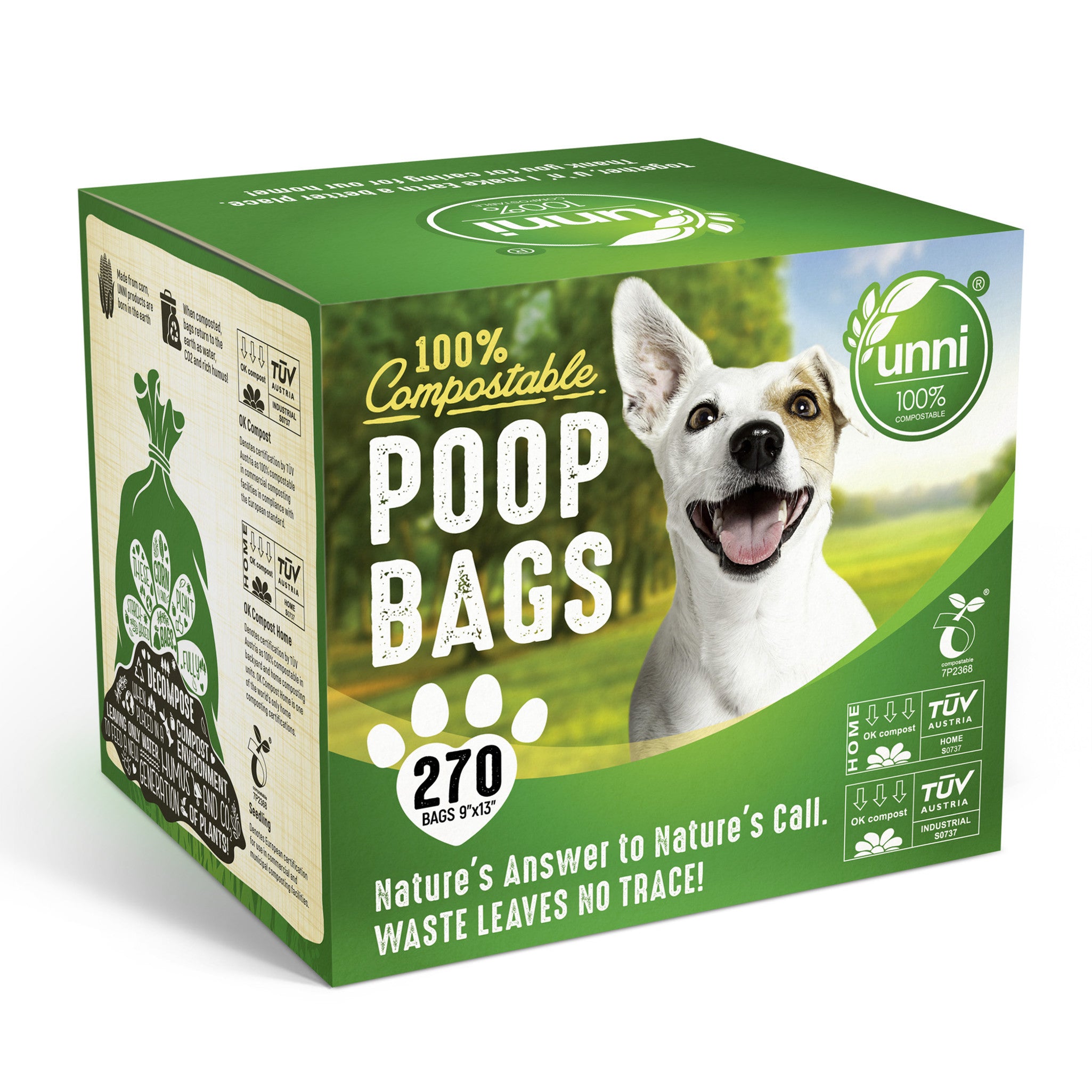 Dog Waste Poop Bags, 270 Count, 18 Refill Rolls