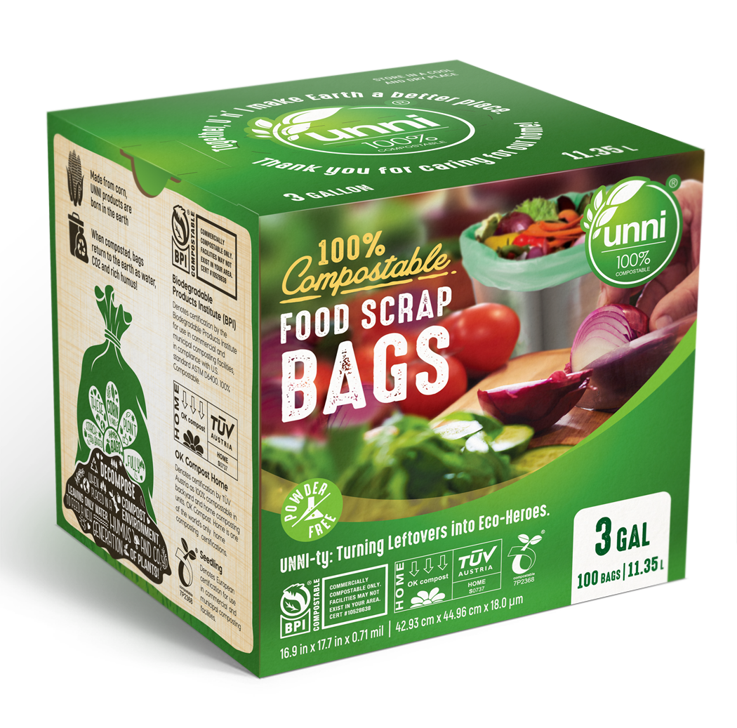 BB17/Simply Clean 3-Gallon Compostable Trash Bag – Lomi